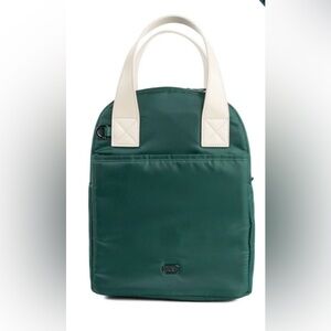 LUG Insulated Merengue Lunch Tote Bag Wickedly Green Zipper Closure NEW Unisex